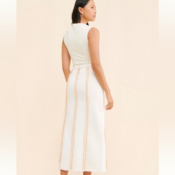 Anthropologie Midi Skirt- - Picture 3 of 6